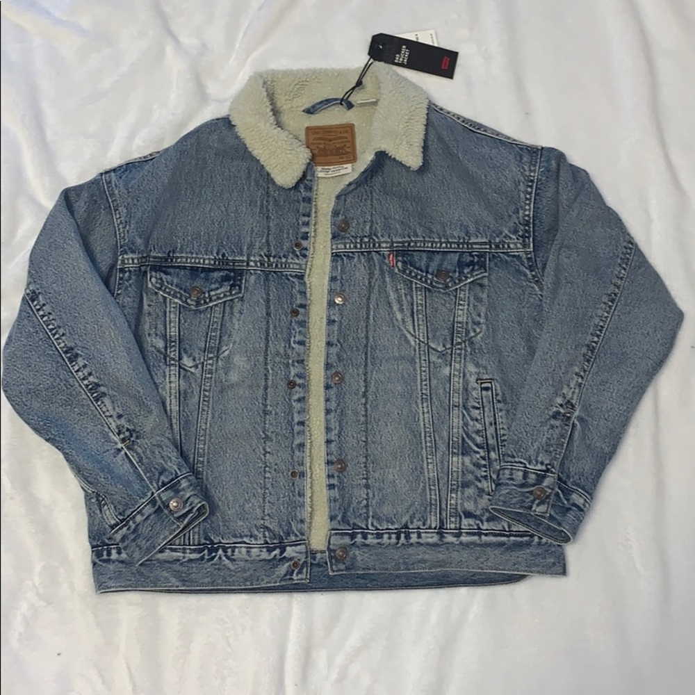 LEVI dad trucker jacket